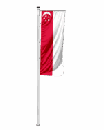 Singapur Auslegerfahne