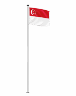 Singapur Hissfahne