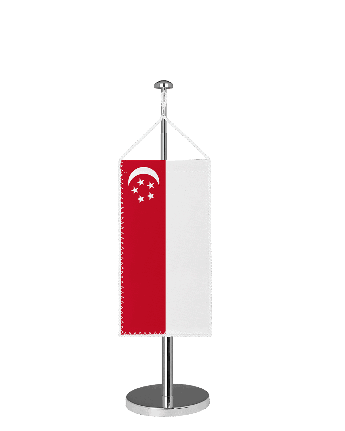 Singapur Tischbannerfahne