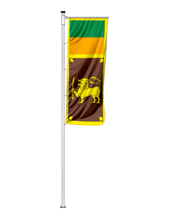 Sri Lanka Auslegerfahne