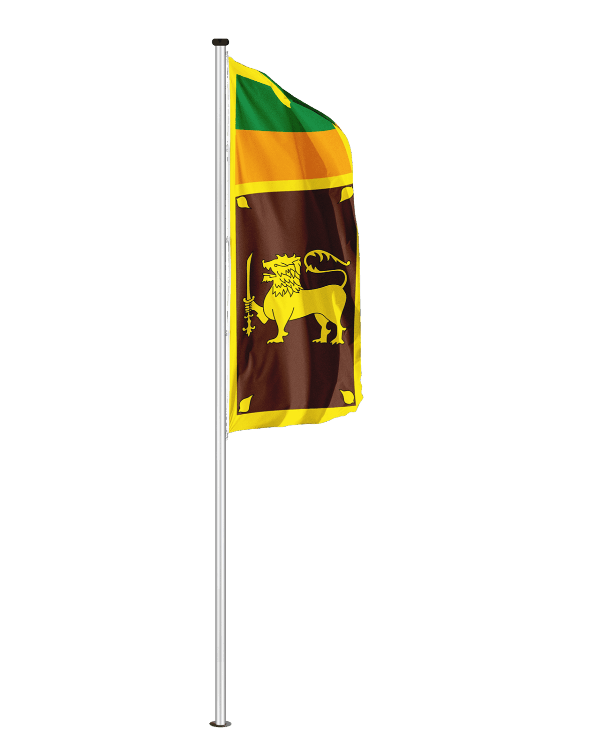 Sri Lanka Hochformatfahne