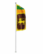 Sri Lanka Hochformatfahne