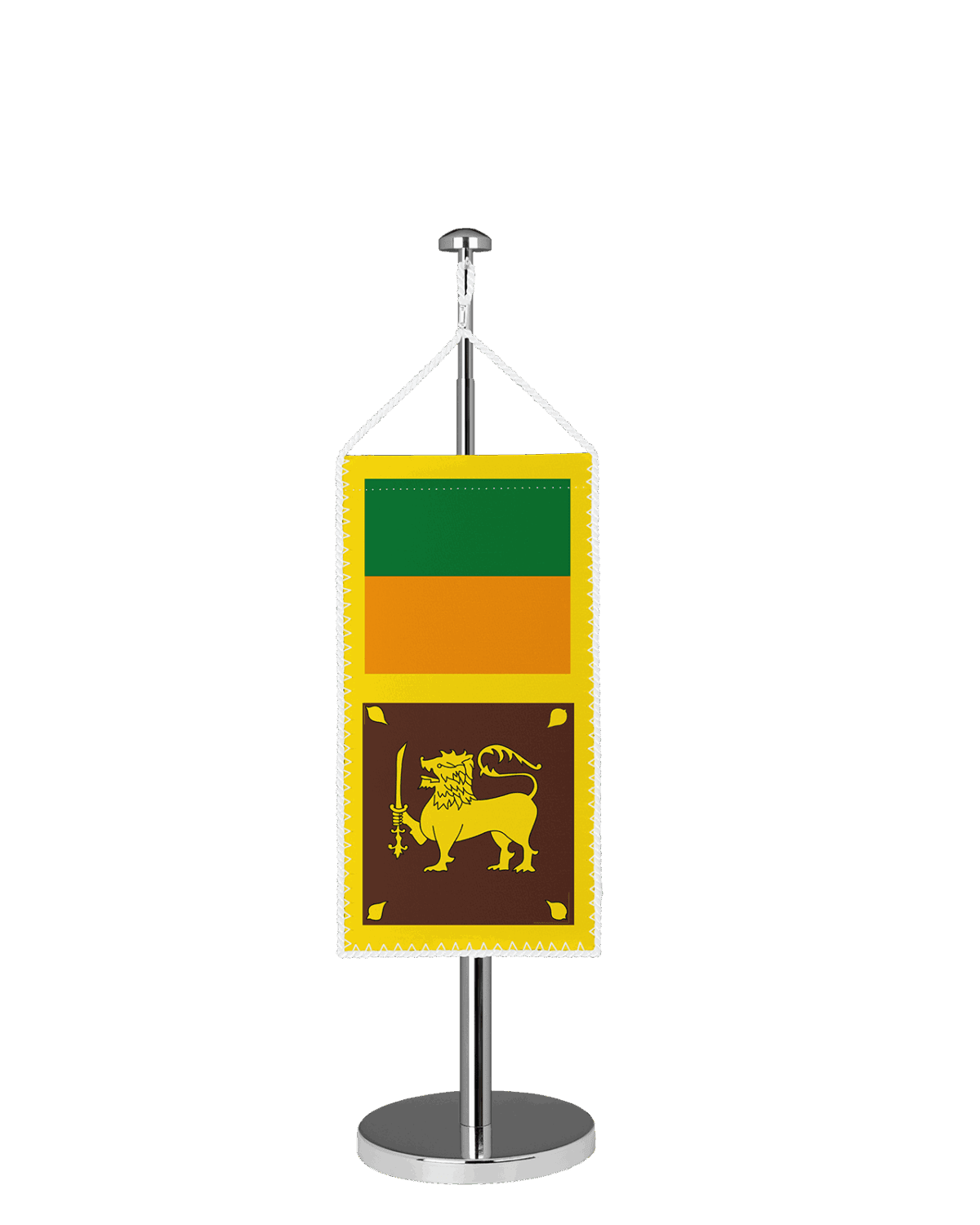Sri Lanka Tischbannerfahne