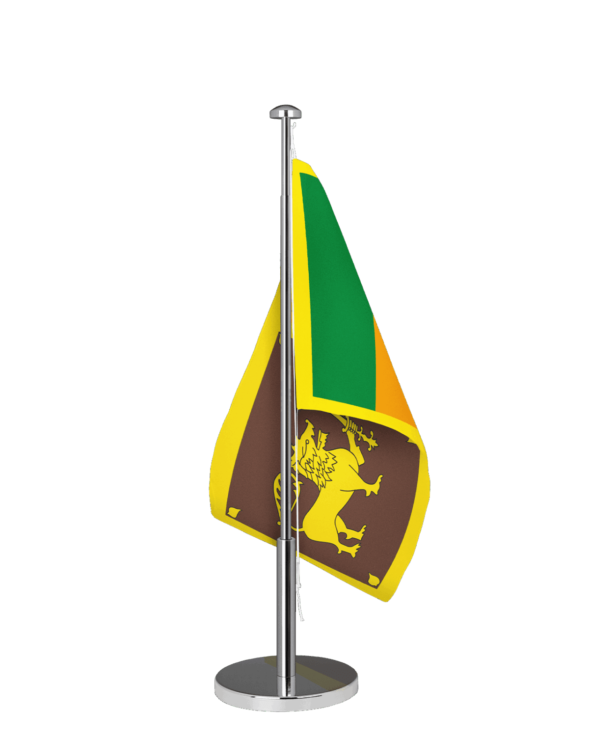 Sri Lanka Tischfahne