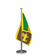 Sri Lanka Tischfahne
