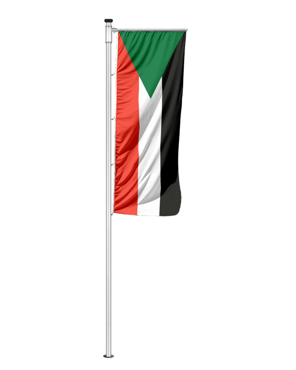 Sudan Auslegerfahne