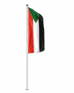 Sudan Hochformatfahne