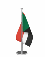 Sudan Tischfahne