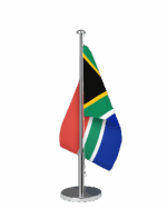 Südafrika Tischfahne