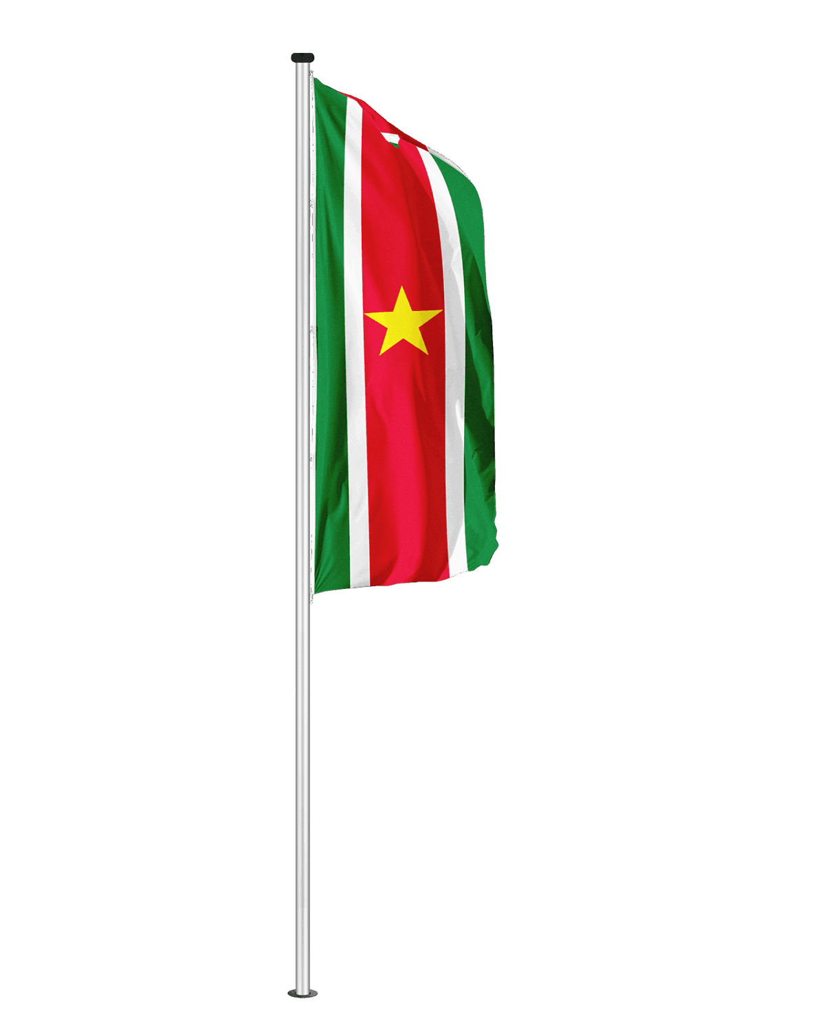 Surinam Hochformatfahne