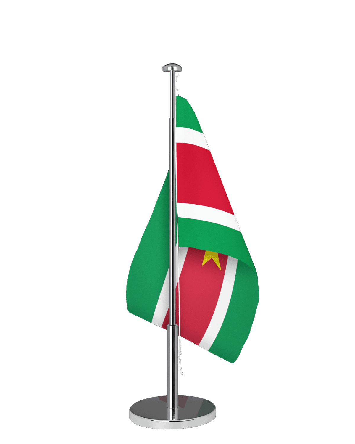 Surinam Tischfahne