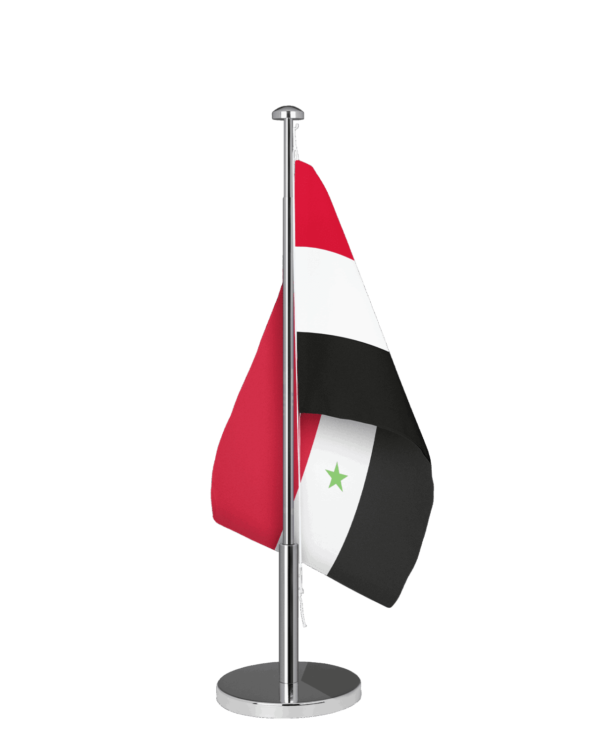 Syrien Tischfahne