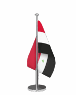 Syrien Tischfahne