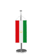 Tadschikistan Tischbannerfahne
