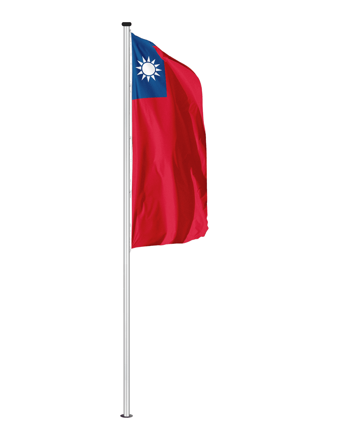 Taiwan Hochformatfahne