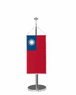 Taiwan Tischbannerfahne