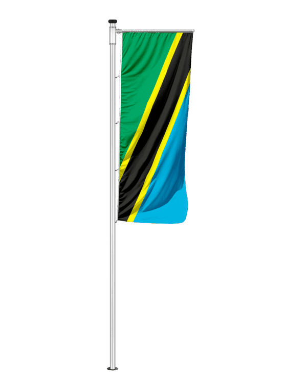 Tansania Auslegerfahne