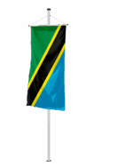 Tansania Bannerfahne