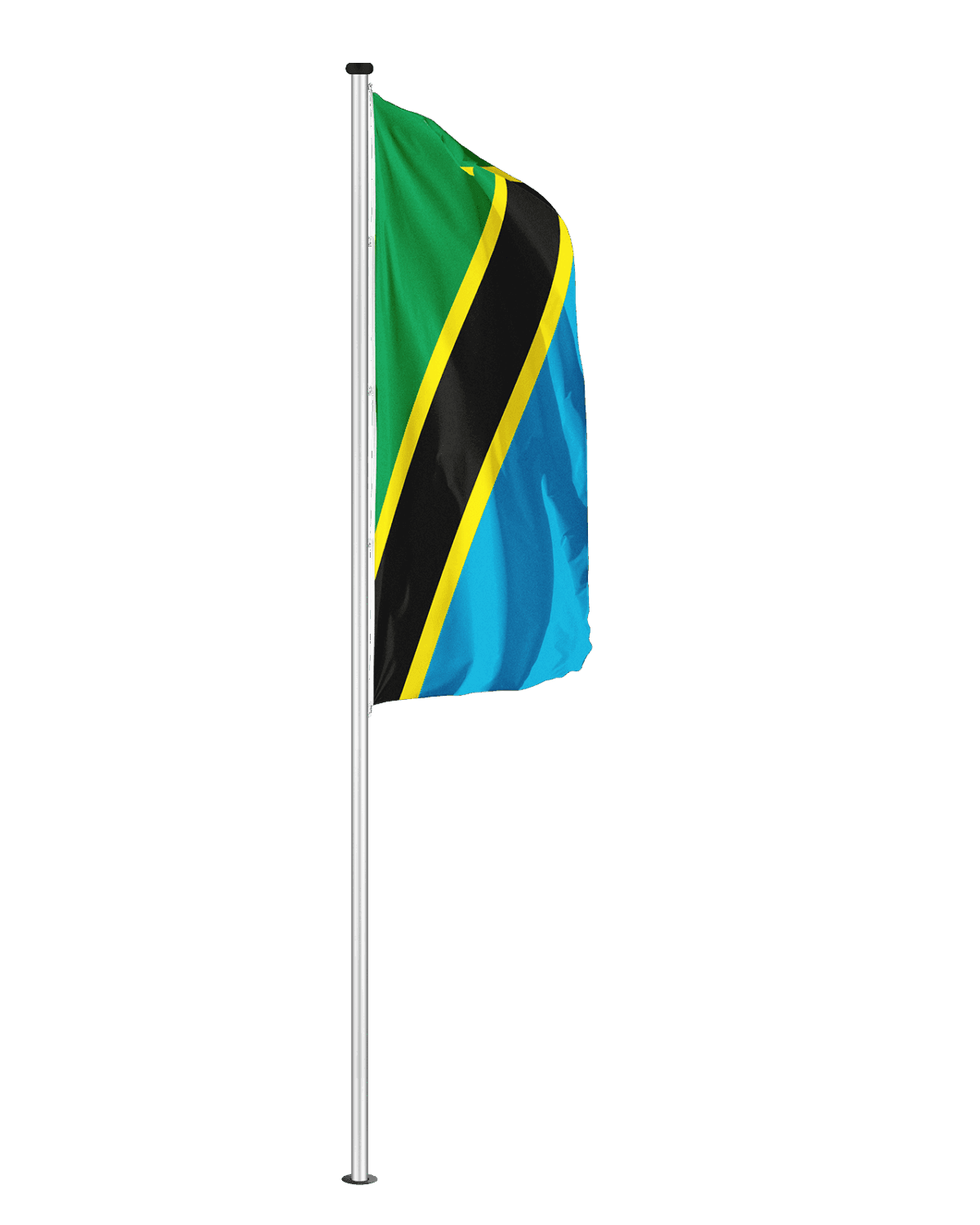 Tansania Hochformatfahne