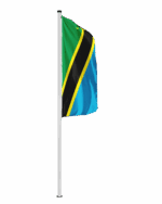 Tansania Hochformatfahne