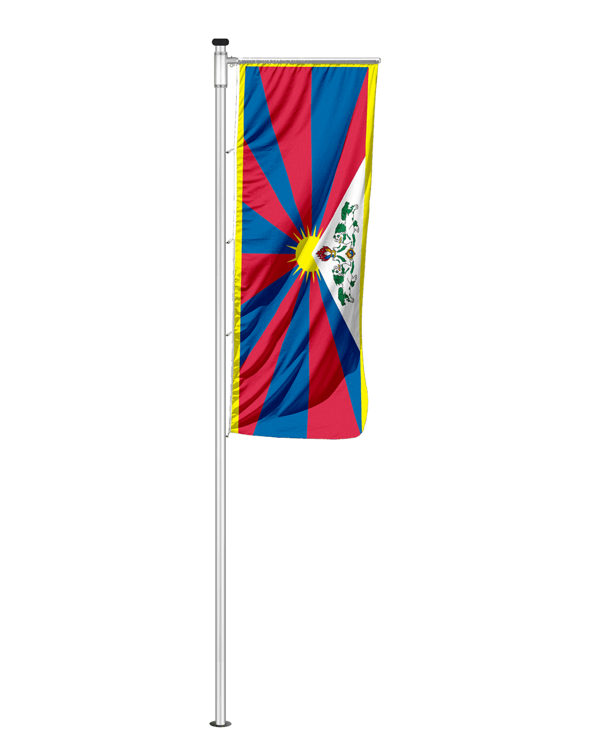 Tibet Auslegerfahne