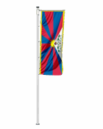 Tibet Auslegerfahne