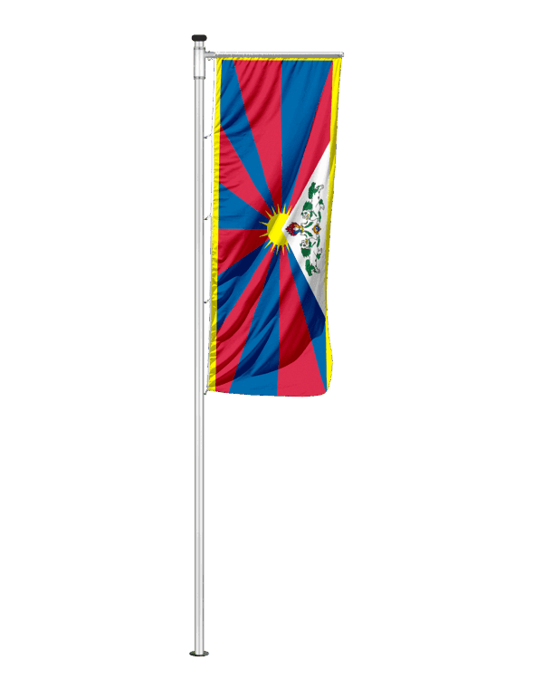 Tibet Auslegerfahne
