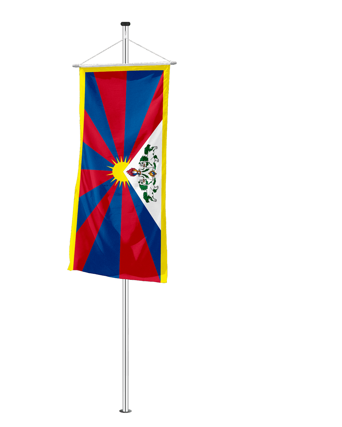 Tibet Bannerfahne