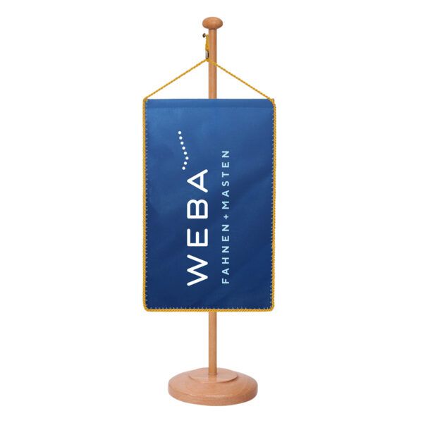 Tischbanner neutral von WEBA