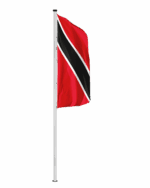 Trinidad und Tobago Hochformatfahne