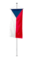 Tschechische Republik Bannerfahne