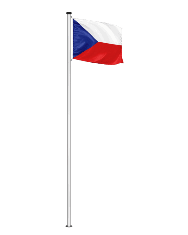 Tschechische Republik Hissfahne