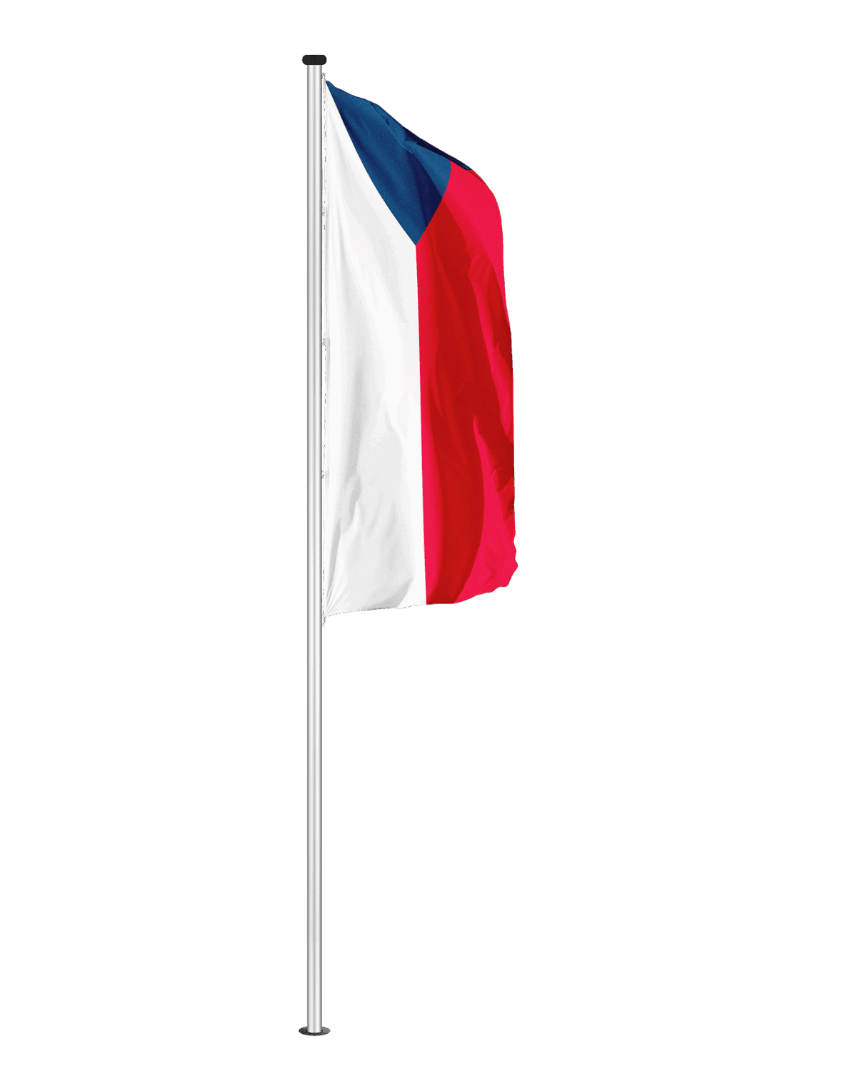 Tschechische Republik Hochformatfahne