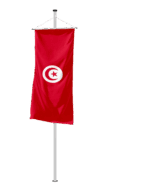 Tunesien Bannerfahne