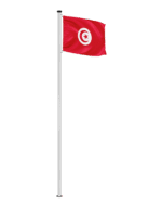 Tunesien Hissfahne