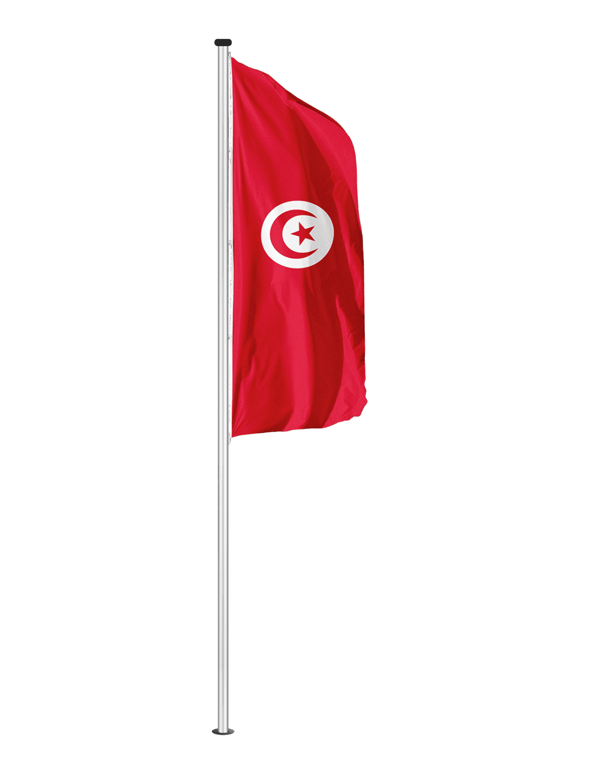 Tunesien Hochformatfahne