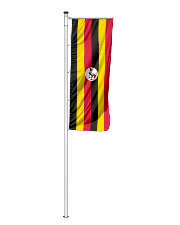 Uganda Auslegerfahne