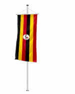 Uganda Bannerfahne