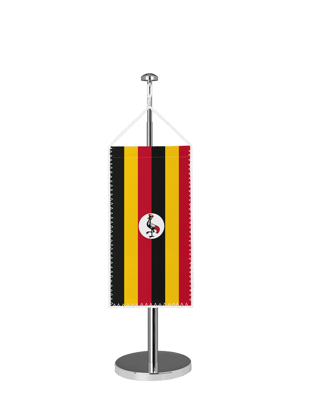 Uganda Tischbannerfahne