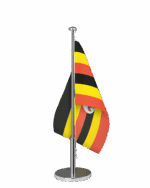 Uganda Tischfahne