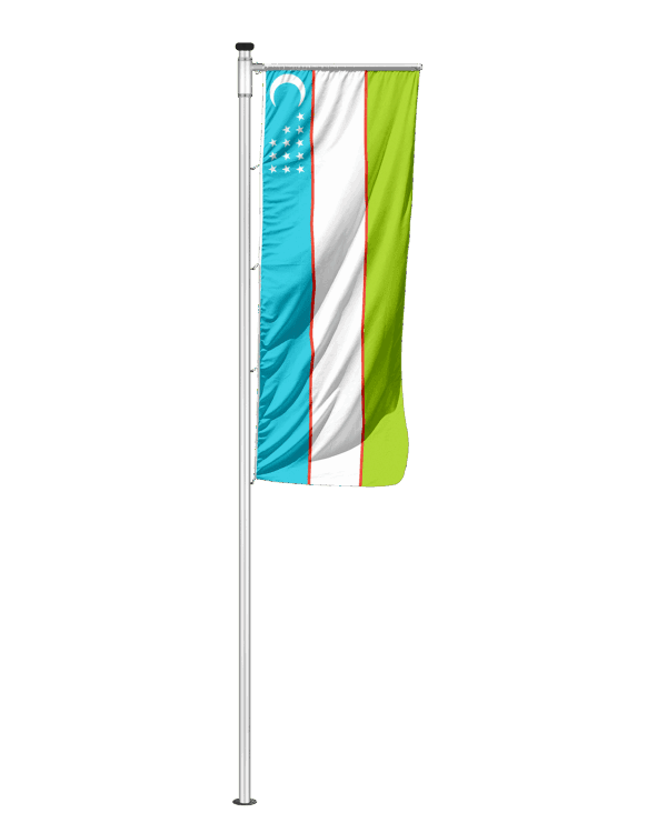 Usbekistan Auslegerfahne