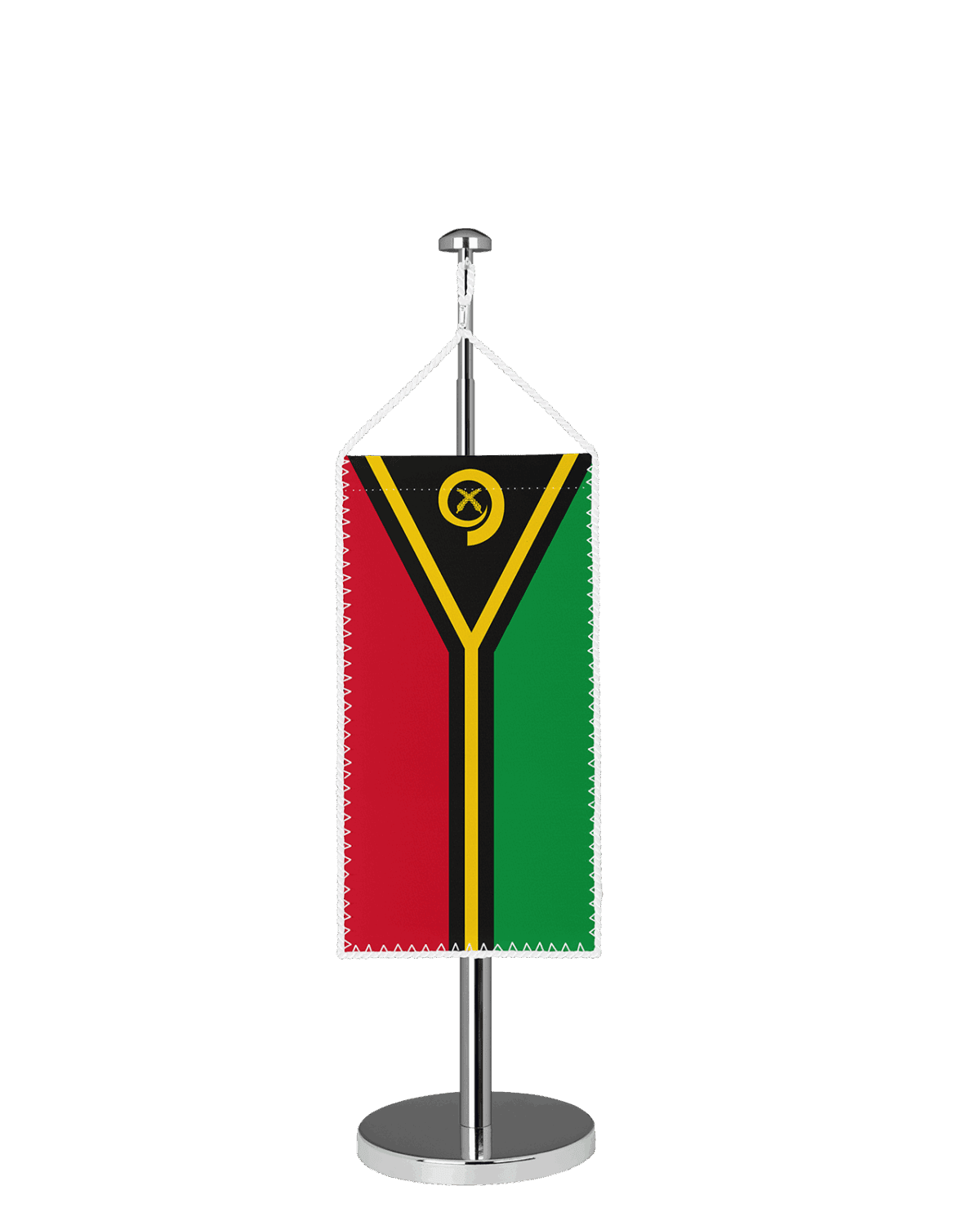 Vanuatu Tischbannerfahne