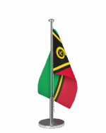 Vanuatu Tischfahne