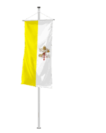 Vatikan Bannerfahne