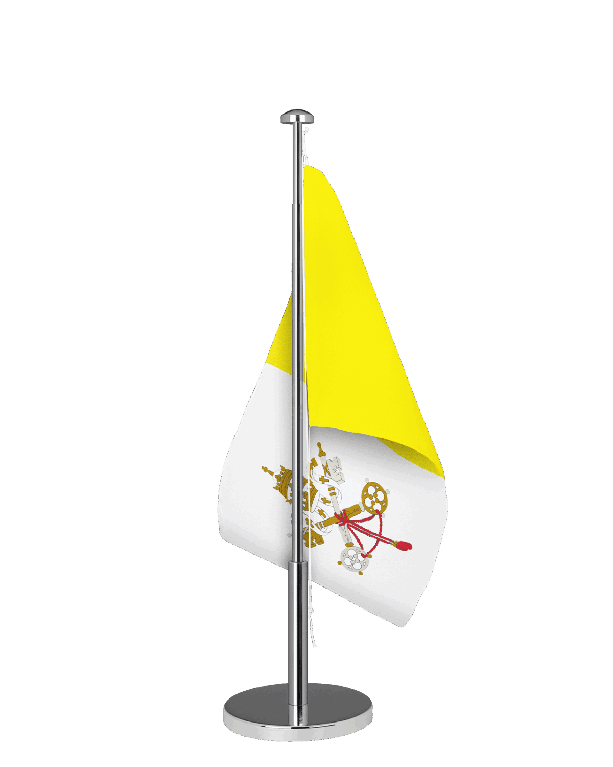 Vatikan Tischfahne