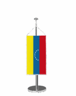 Venezuela Tischbannerfahne