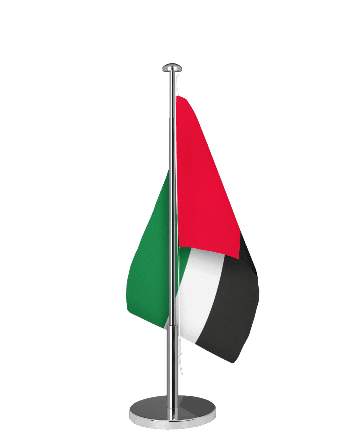 Vereinigte Arabische Emirate (VAE) Tischfahne