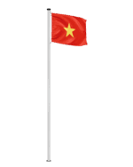 Vietnam Hissfahne