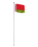 Weissrussland Hissfahne