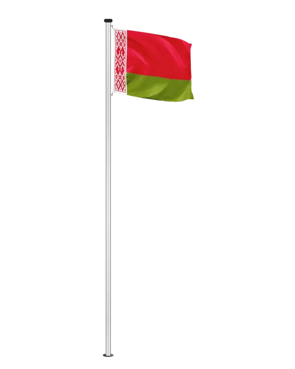 Weissrussland Hissfahne